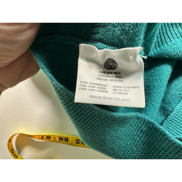 Pringle Nick Faldo Golf Sweater Mens‎ Sz XL Scotland Pure Wool Vintage - Picture 8 of 10